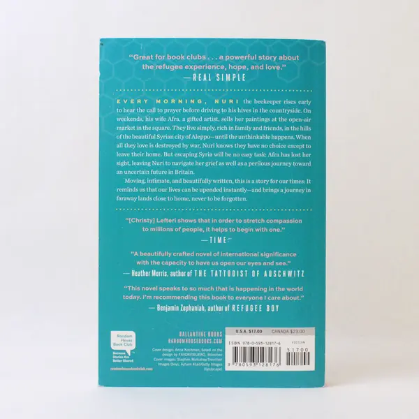 The Beekeeper of Aleppo by Christy Lefteri Random House Book Club 2020 PB