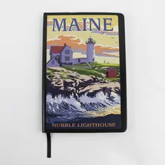 Nubble Lighthouse Maine Journal (Ruled) Souvenir - 8" x 5.5" by Lantern Press 