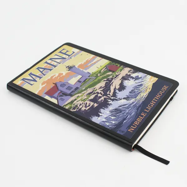 Nubble Lighthouse Maine Journal (Ruled) Souvenir - 8" x 5.5" by Lantern Press 