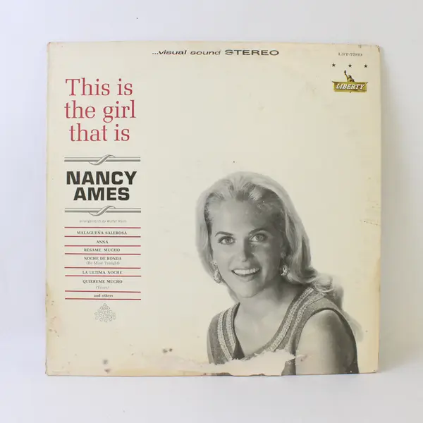 Nancy Ames This Is The Girl That Is 12" Vinyl Record LST-7369