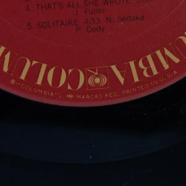 Johnny Mathis - Feelings 12" Vinyl Record