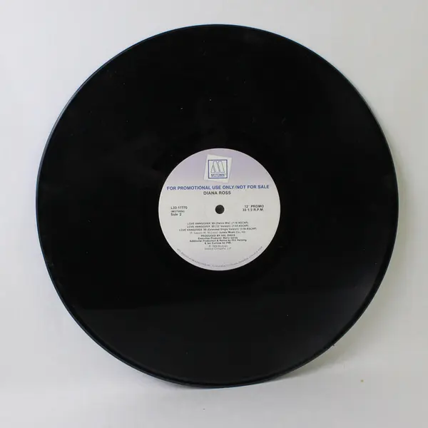 Diana Ross Love Hangover '89 Motown Promo 12" Single Vinyl Record