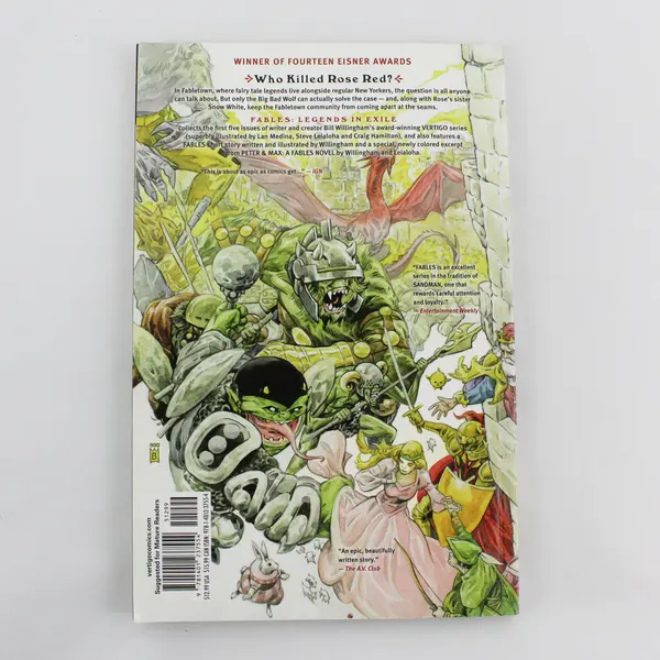 DC Comics Fables: Legends in Exile Vol 1 Bill Willingham 2012 PB Graphic Novel