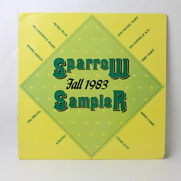 Sparrow Records Fall 1983 Sampler PROMO Not For Sale 12" Vinyl LP