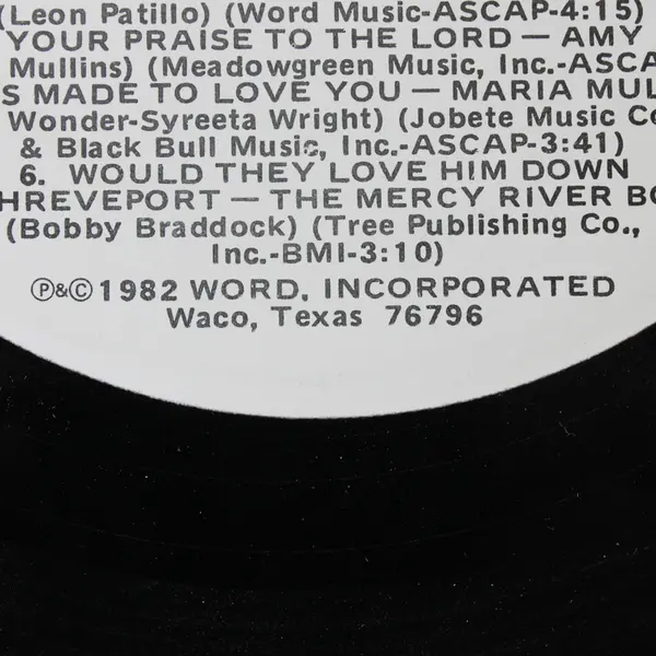 Various Artists Valualbum Word 12" Vinyl LP Gospel Rock