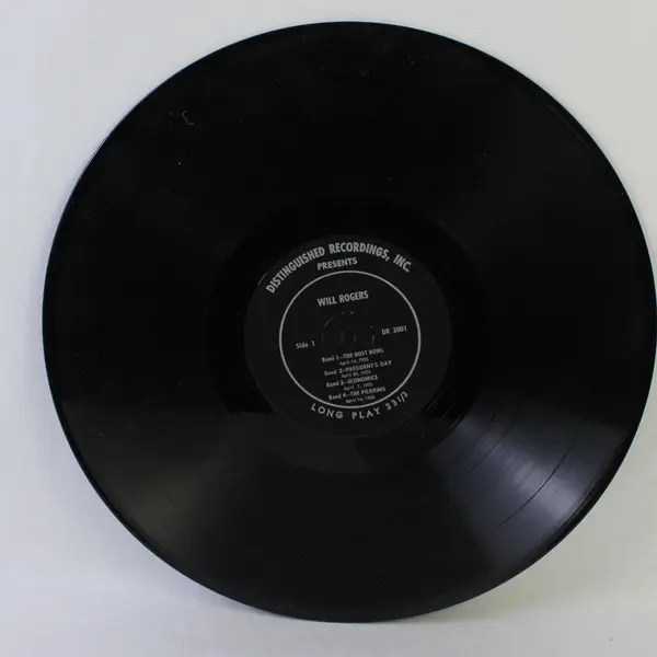 Will Rogers 12" Vinyl Record
