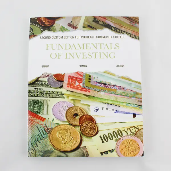 Fundamentals of Investing 2017 PB 2nd Custom Ed for Portland Community College