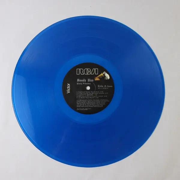 Elvis - Moody Blue 12" Vinyl Record