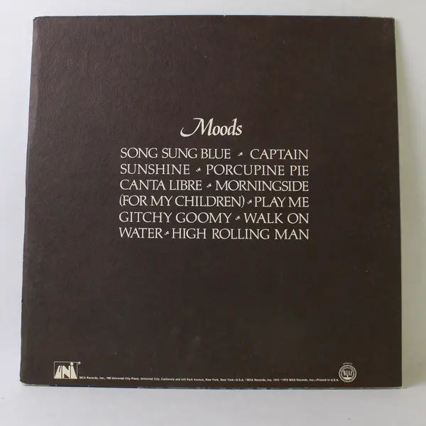 Neil Diamond Moods 12"  Vinyl Record
