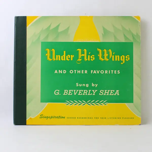 G Beverly Shea Under His Wings and Other Favorites 10in 3-Record Singspiration
