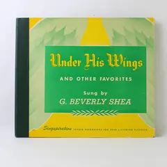 G Beverly Shea Under His Wings and Other Favorites 10in 3-Record Singspiration