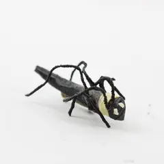 Vintage Handmade Straw Grasshopper Brooch 2.25"