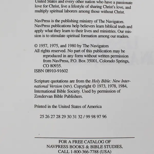 Lessons on Assurance Growing in Christ Follow-Up Series 1980 Paperback