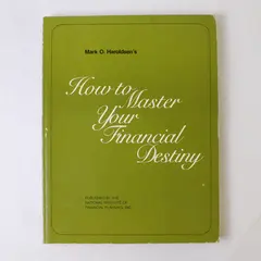 Vintage How to Master Your Financial Destiny Mark O Haroldsen 1981 Paperback