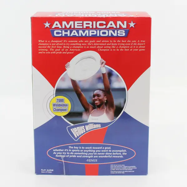American Champions Play Along Venus Williams Grand Slam Champion Fashion Doll