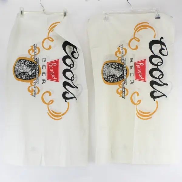 Vintage Sears Coors Banquet Pillowcase Covers Set of 2