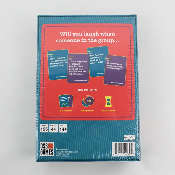 2023 DSS Games You Laugh You're Out Card Game