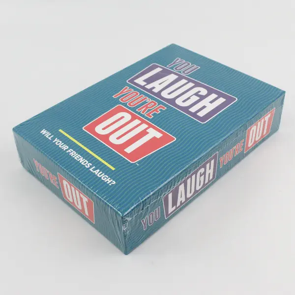 2023 DSS Games You Laugh You're Out Card Game