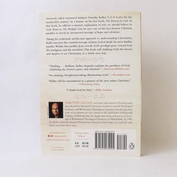 Timothy Keller The Prodigal God: Recovering the Heart of the Christian Faith