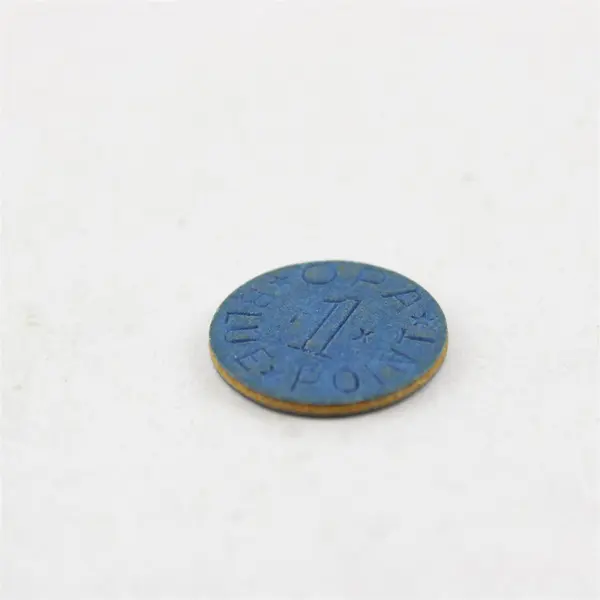 Lot of 7 One OPA Blue Points Ration Tokens Circulated  