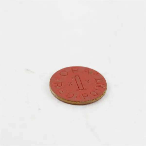 Lot of 14 One OPA Red Points Ration Tokens Circulated  