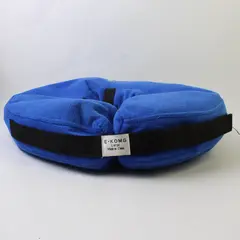 E-Komg Inflatable Blue Neck Pillow Travel Cushion