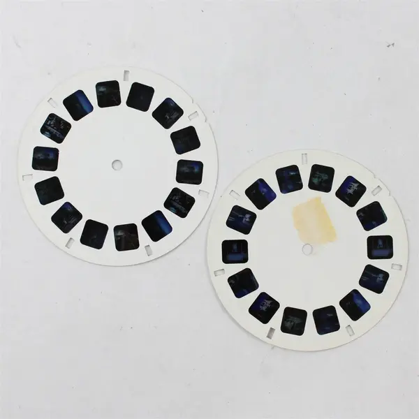Lot Of 2 View-Master Reels A 1721 San Francisco A 1901 Hearst Castle 