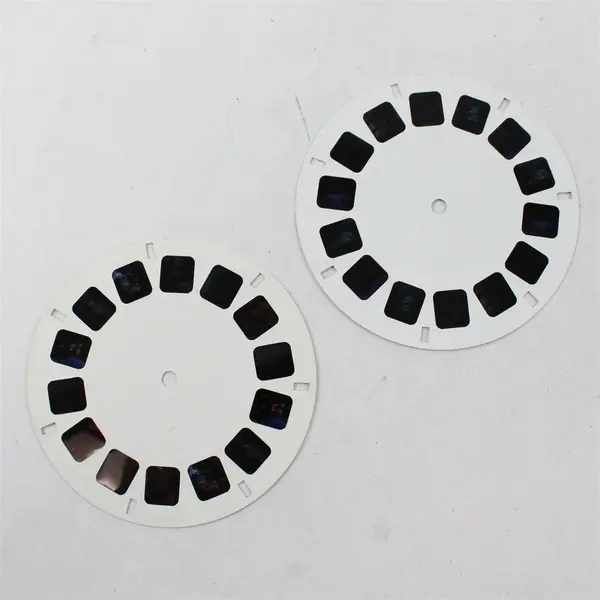 Lot Of 2 Vintage View-Master Reels Hollywood California A 1811 A 1942