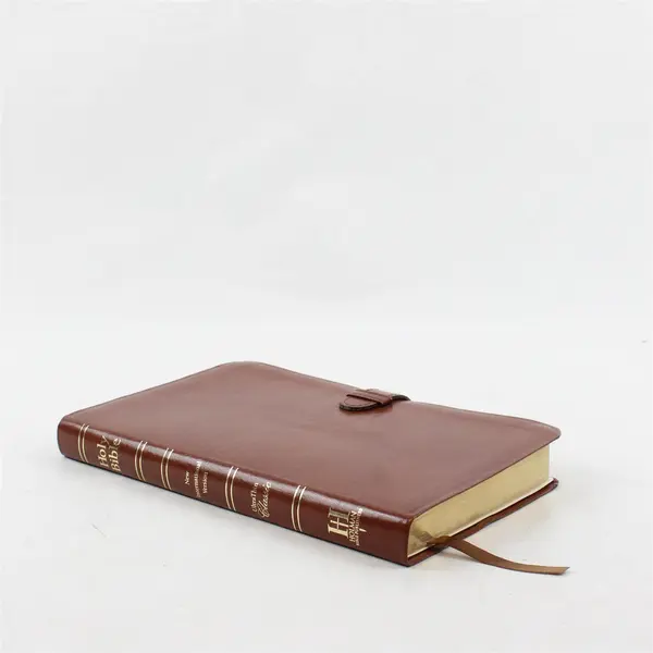 Vintage 1986 NIV Ultra Thin Reference Bible Holman Bound w/ Clasp