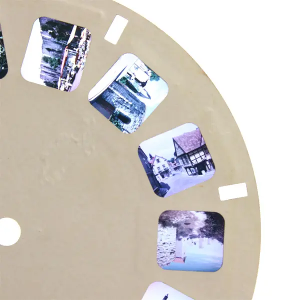 Lot Of 2 View-Master Scandinavia Reels Visby Sweden C 5181 Aero Denmark C4752
