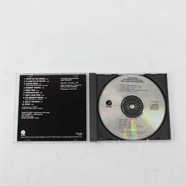 Willy and the Poor Boys CD, Creedence Clearwater Revival 1969 #FCD-4515-2