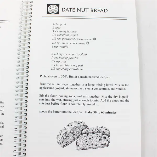 Baking with Stevia II More Recipes Rita DePuydt 2000 Spiral-Bound PB Revised