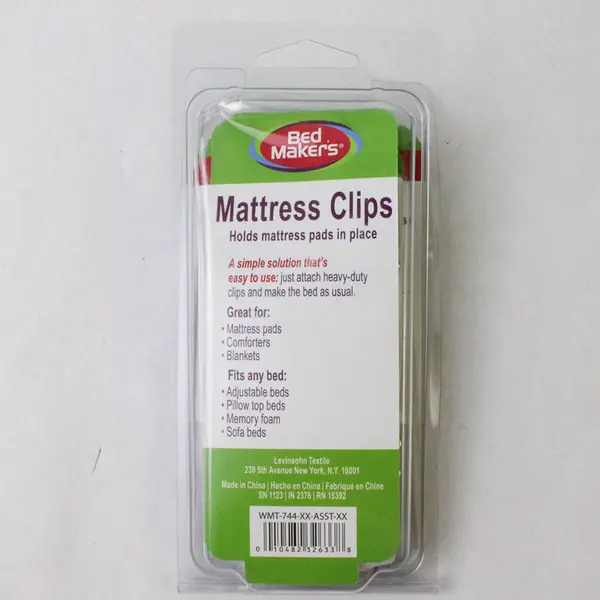 Lot of 2 Sheet Grippers Mattress Clips 4 Pc Evri Bed Makers New