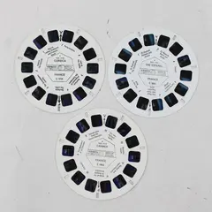 Lot Of 3 View-Master France Reels Cannes C 1862 Corsica C 1731 Esterel C 1861