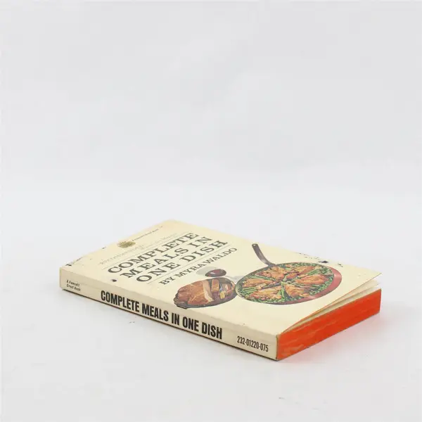 Vintage Complete Meals in One Dish by Myra Waldo 1969 Paperback
