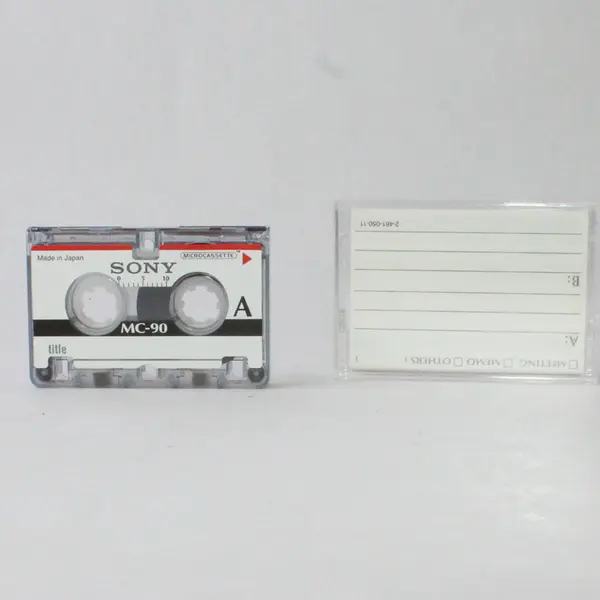 Lot of 2 Sony MC-90 90 Min Microcassette Tapes
