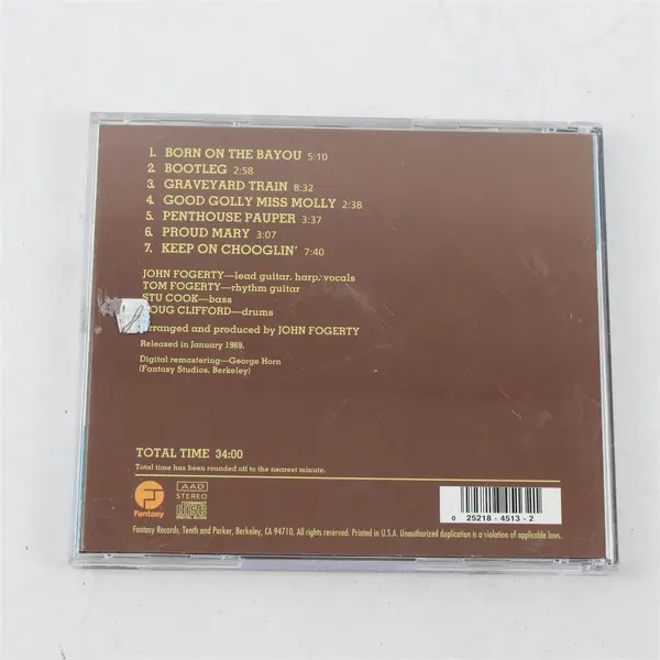 Creedence Clearwater Revival Bayou Country CD FCD-4513-2