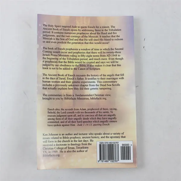 Ancient Book of Enoch by Ken Johnson 2012 Paperback