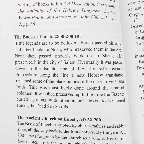 Ancient Book of Enoch by Ken Johnson 2012 Paperback