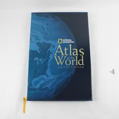 National Geographic Atlas of the World Eighth Ed Hardcover Sleeve 2005