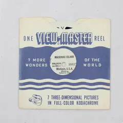 Vintage View-Master Mackinac Island Michigan Single Reel 1A 5821