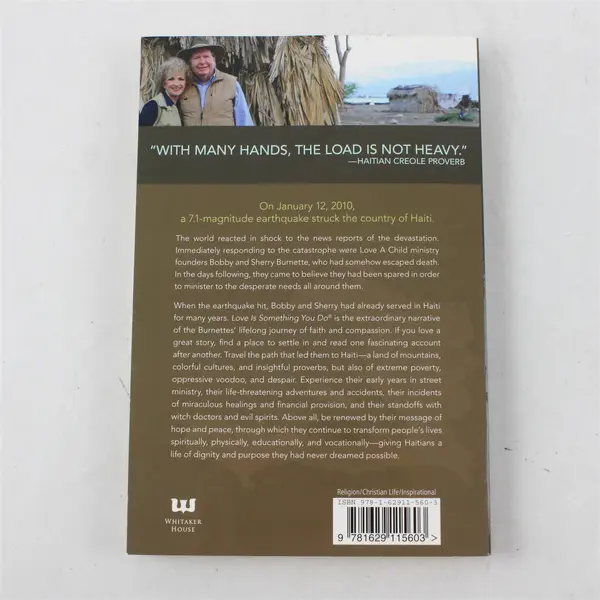 Love Is Something You Do by Sherry & Bobby Burnette 2015 Paperback Very Good