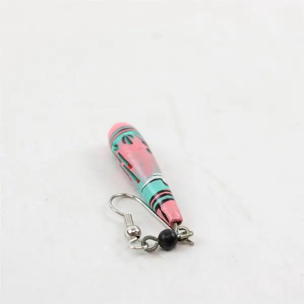 Vintage Handmade Southwestern Tribal-Style Dangle Earrings