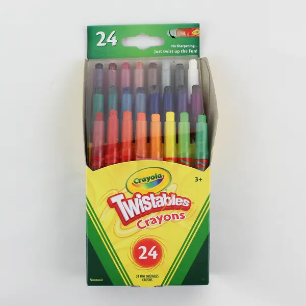 Crayola Mini Twistables Crayons 24 Pack Set