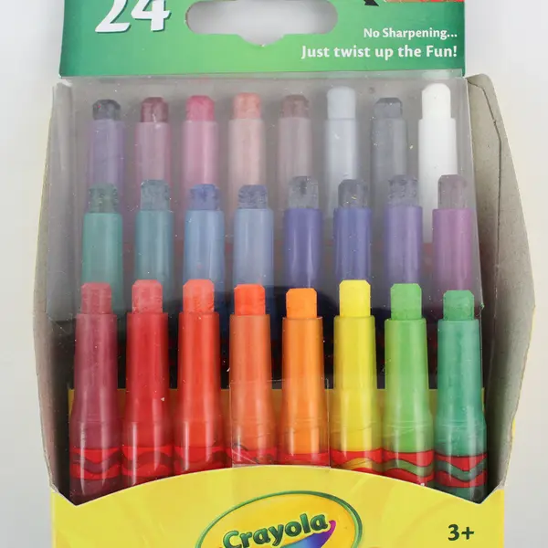 Crayola Mini Twistables Crayons 24 Pack Set