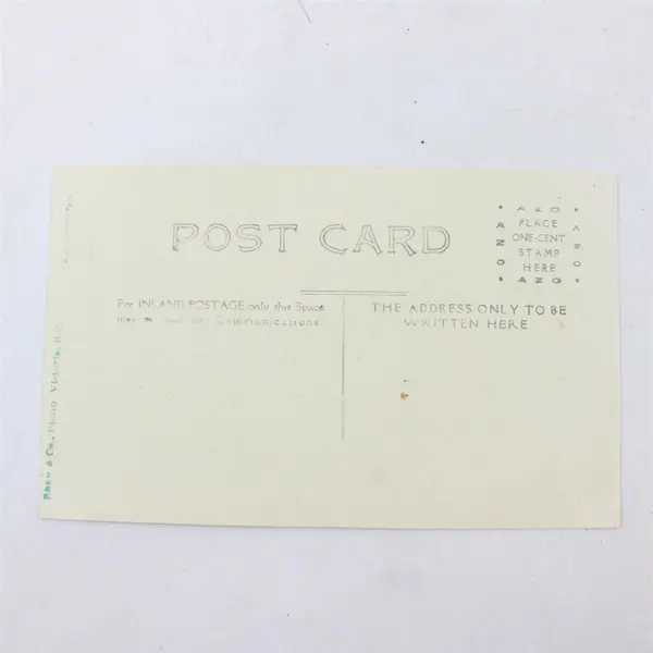 1909 Canadian Pacific Princess Charlotte Victoria RPPC Postcard Shaw & Co.