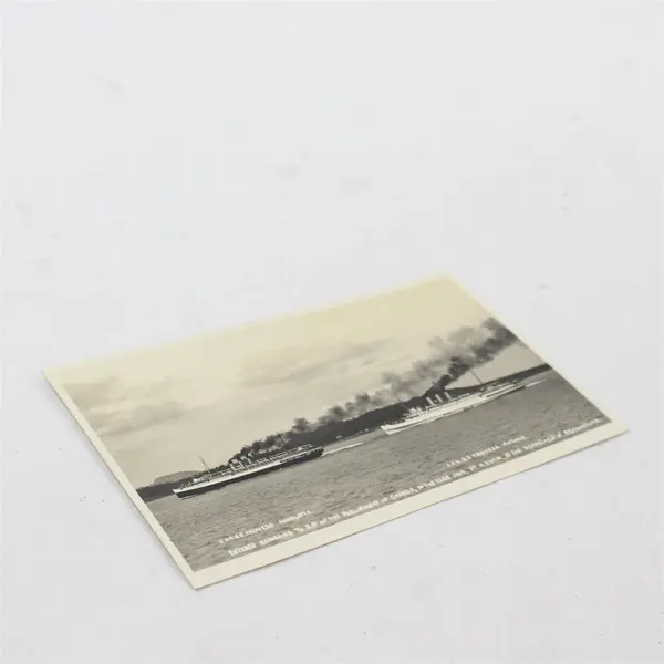 1909 Canadian Pacific Princess Charlotte Victoria RPPC Postcard Shaw & Co.