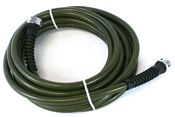 25 Ft Green Slim & Light Garden Hose Made in USA New Open Box