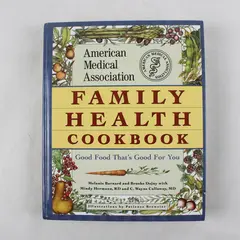 American Medical Association Family Health Cookbook Barnard Dojny 1997 HC