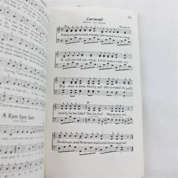 VTG Sing Together Children Songbook 1960 World Around Songs Paperback